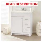 Thornbriar 31in Sink Vanity w/ Marble Top