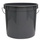 2.5 Quart Gray Plastic Paint Bucket
