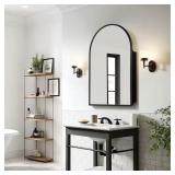 24x36 in. Arched Medicine Cabinet with Mirror