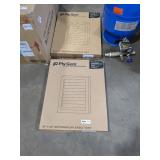 (2) 18" x 24" gable vent shutters & accessories
