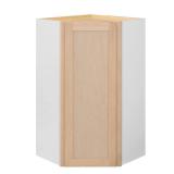 Corner Diagonal Cabinet, 24x24x42, Unfinished