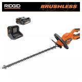 RIDGID 18V Hedge Trimmer + 2.0Ah Battery