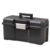 24 in. D Resin 1-Touch Hand Tool Box