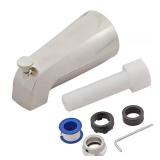 Tub Spout with Diverter, Brushed Nickel