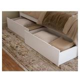 AFI Urban Bed Drawers Queen-King White