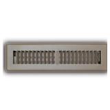 2 in. x 12 in. 2-Way Steel Floor Reg Brown