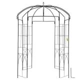 Black Birdcage Gazebo Arbor Trellis
