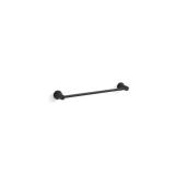 Setra 18-in Wall Mount Towel Bar Matte Black