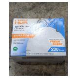 HDX 13 Gal Drawstring Trash Bags