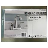 Glacier Bay Irena 4-in Centerset Faucet, Chrome