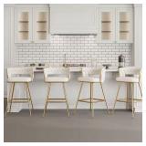 White Metal Bar Stool *Only One Stool!*