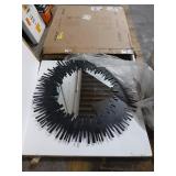 Decorative Wall Mirror - Black