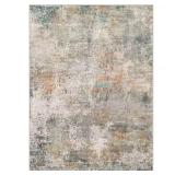 Roman Holiday Multicolor Rug 8x10, Washable
