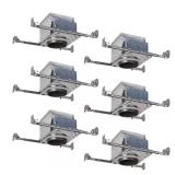 E26 4" Aluminum IC Recessed Housing (6-Pack)
