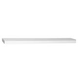 36 in. W x 8 in. D White Wall Shelf