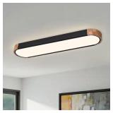 HUOKU Lumin 38 in. W 1-Light LED Flush Mount