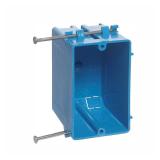 1-Gang 18 cu in Blue PVC Box (Case 100)
