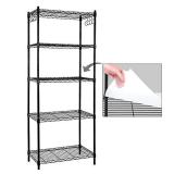 EZPEAKS 5-Shelf Shelving, NSF, Adjustable