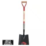 23.5 in. Wood D-Handle Square Point Shovel
