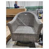 Outdoor swivel/rocking chair. No cushion.