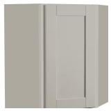 Shaker Dove Gray Wall Cabinet (24x30x12)
