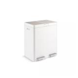 82-Liter Stainless Steel Dual-Bin Trash Can
