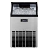 18" Ice Maker, 150 lb, 24H, Silver