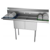 KoolMore 2-Comp Stainless NSF SB151512-15B3