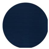 Oasis Non-Slip Navy 4 ft Round Rug