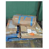 Mixed Tile Skid, 11x23 Grey, 24x48; Multi 12x24