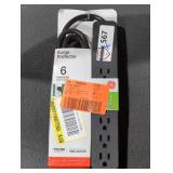 GE 6-ft 6-Outlet 60-Watt Surge Protector