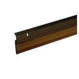 Brown Aluminum/Vinyl Door Sweep