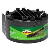 Vigoro 20 ft Black Edging with Stakes