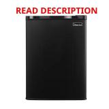 (Damaged Areas) 2.6 cu. ft. Mini Fridge in (Silve