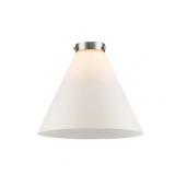 Innovations Matte White Cone Glass G41-L
