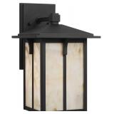 Tomek Medium 14" Black Outdoor Wall Lantern