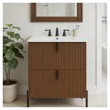 Flynama 30" Freestanding Vanity with Sink