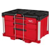 Milwaukee PACKOUT 22 In. 3-Drawer Tool Box