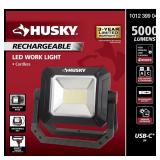 Husky 5000 Lumens LED Rechargeable Work Light