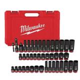 SHOCKWAVE 3/8 in Drive Socket Set (43-Pc)