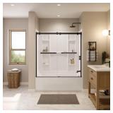 Interflo 60 in. Alcove Tub Shower Kit