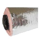 6 in. x 25 ft. Insulated Duct R8 Silver Jacket