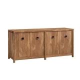 Sauder Cannery Bridge Credenza Sindoori Mango
