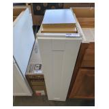 9" x 36" x 12" White Cabinet