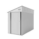 Noble House Alaric 4x8 Metal Shed with Door