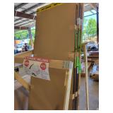 Skid Lot of 3 Storm Doors