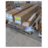 Skid Lot Assorted Fencing Parts & Door
