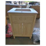 24" x 34.75" x 19" Vanity With Sink Top