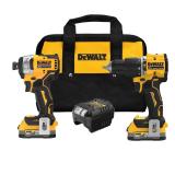 DeWalt 20V MAX ATOMIC Drill & Impact Kit