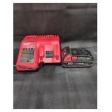 Milwaukee M18 2Ah Battery With Charger